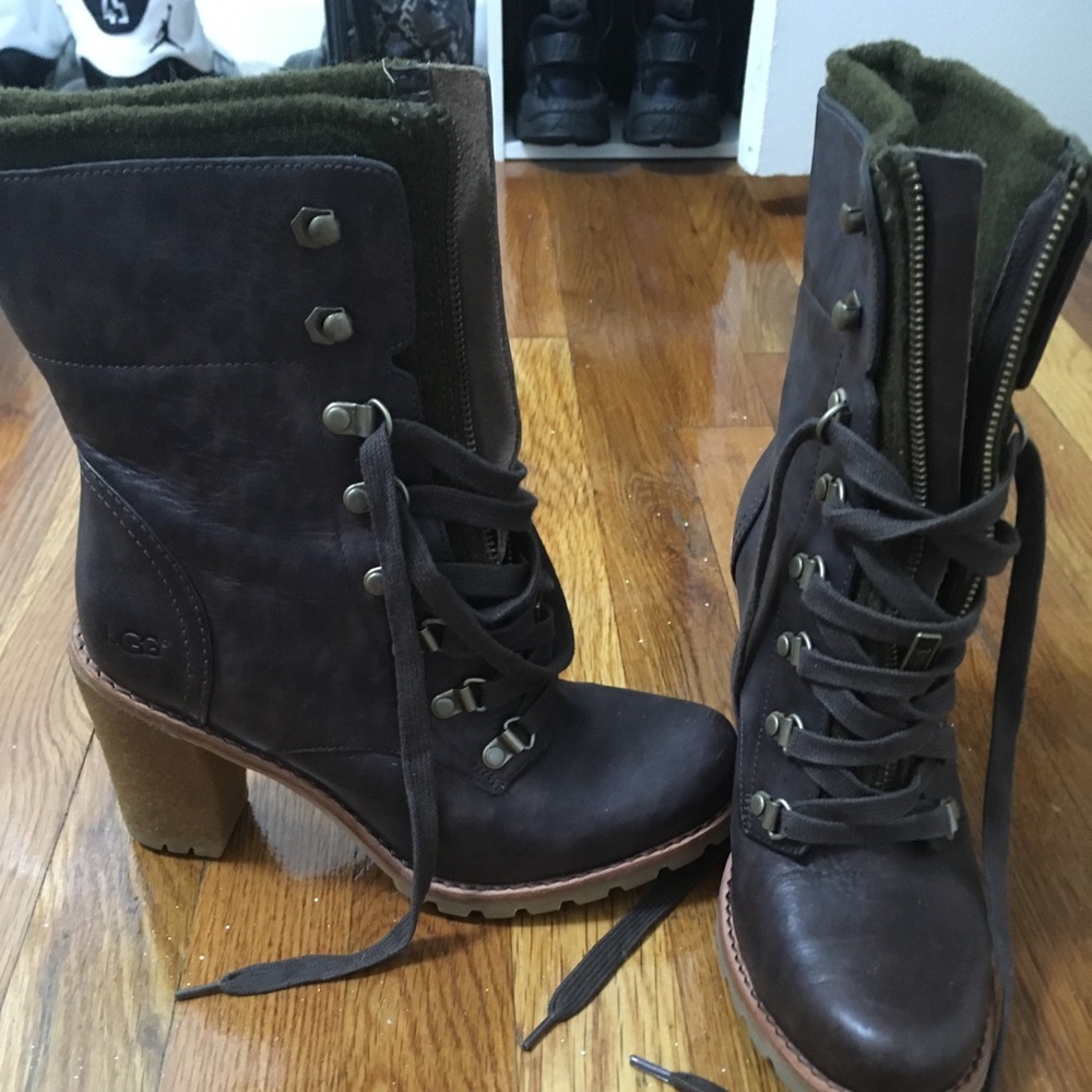 High heel ugg boots